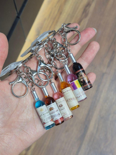 Beverage Design Keychain