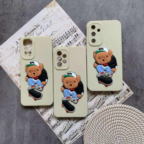 قاب طرح تدی عروسکی برجسته گوشی سامسونگ A54