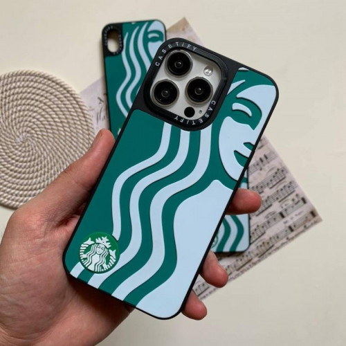  iPhone 14 Pro Starbucks Inspired Silicone Case