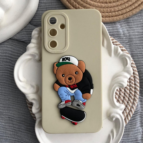 Teddy bear case for Samsung A54 phone