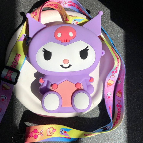  Kuromi Silicone Crossbody Mini Bag / Coin Purse