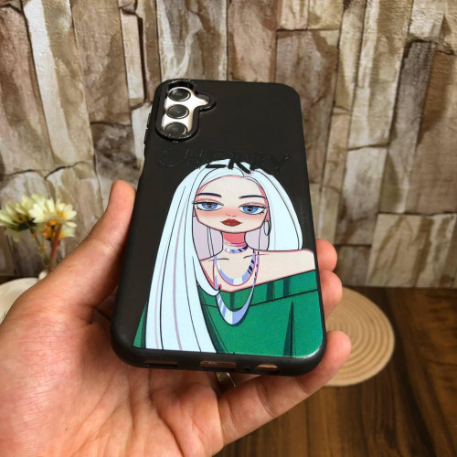   back Cool Girl design for Samsung A14