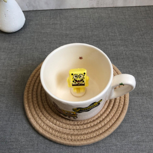3D Surprise Inside Ceramic Mug - Cute Animals & Cartoon Characters