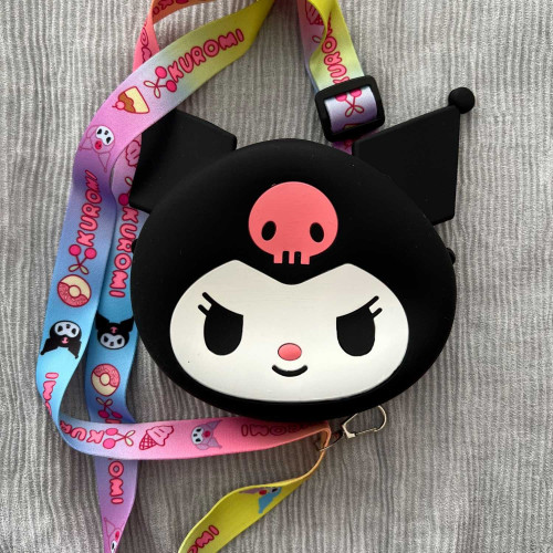  Kuromi Silicone Crossbody Mini Bag / Coin Purse