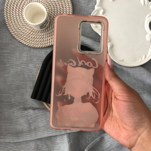  Orange Cool Girl design for Xiaomi Redmi Note 12 4g