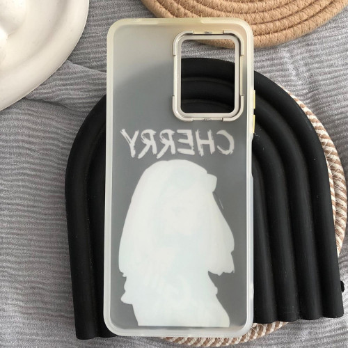  White Cool Girl design for Xiaomi Redmi 12 4g 
