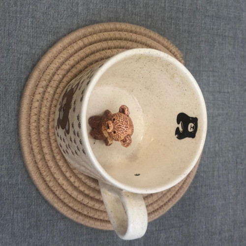 3D Surprise Inside Ceramic Mug - Cute Animals & Cartoon Characters