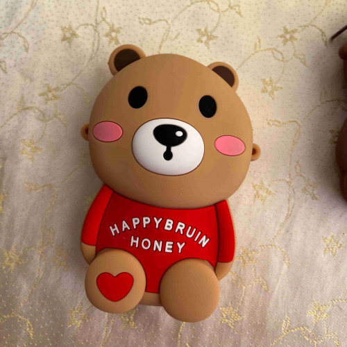 Teddy Bear Design Mini Shoulder Bag / Crossbody Pouch
