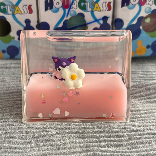  Kuromi Liquid Quicksand Floating Holder