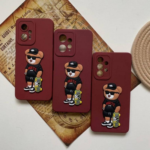 Teddy bear case for Xiaomi  Redmi Note 12 Pro phone