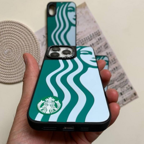  iPhone 14 Pro Starbucks Inspired Silicone Case
