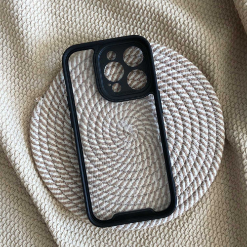 iPhone 13 Pro Max Clear Bumper Case with Camera Protector