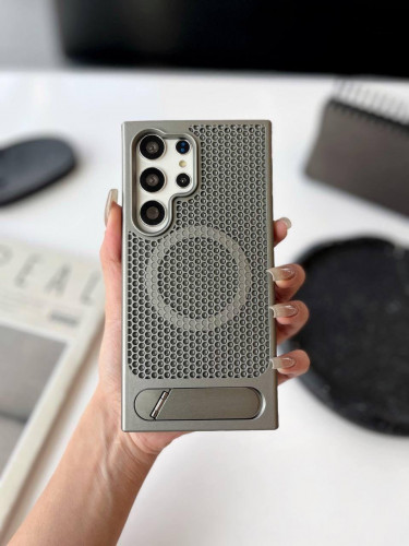 Lace design Magsafe case Samsung S25 Ultra phone