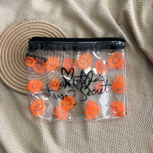 Victoria’s Secret Floral Transparent Makeup Bag \
