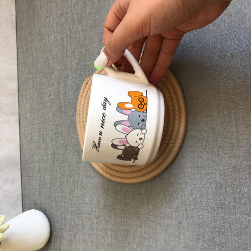 3D Surprise Inside Ceramic Mug - Cute Animals & Cartoon Characters