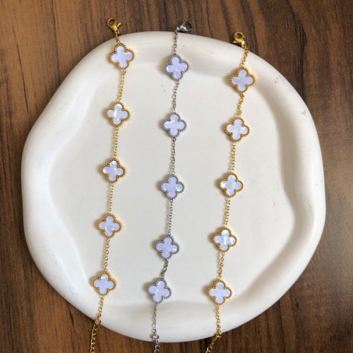 Van Cleef & Arpels Style Alhambra Clover Bracelet
