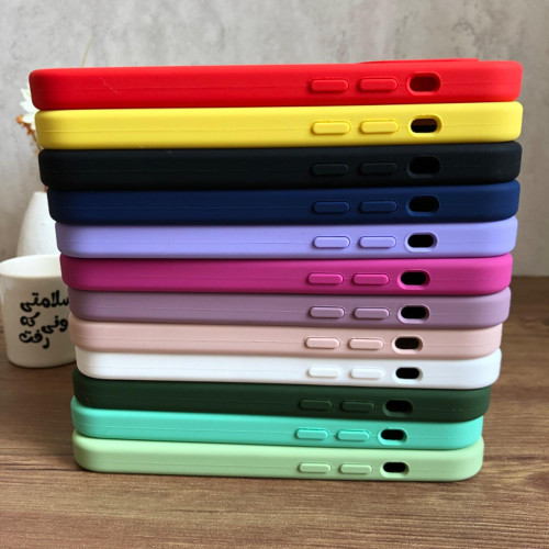 Premium Silicone Case for iPhone 14 Pro - Lens Protector & Full Covered Bottom
