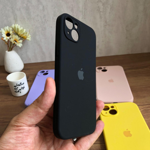 Premium Silicone Case for iPhone 14 Plus - Lens Protector & Full Covered Bottom