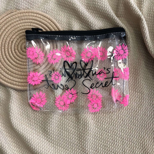 Victoria’s Secret Floral Transparent Makeup Bag \