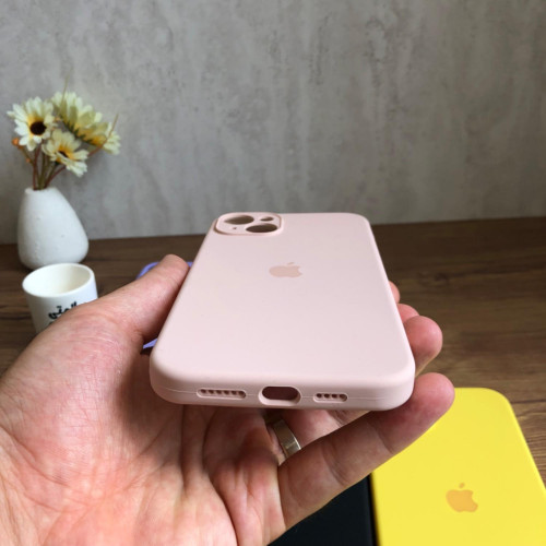 Premium Silicone Case for iPhone 14 Plus - Lens Protector & Full Covered Bottom