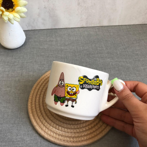 3D Surprise Inside Ceramic Mug - Cute Animals & Cartoon Characters