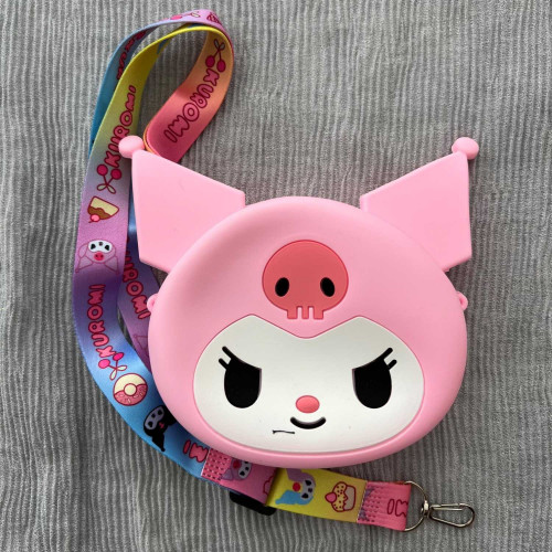  Kuromi Silicone Crossbody Mini Bag / Coin Purse