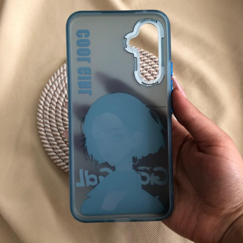  Blue Cool Girl design for Samsung A54