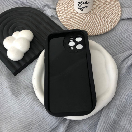  iPhone 12 Pro Max Tweed Fabric Case with Bear Mirror