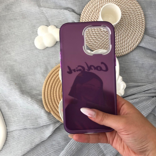   Purple Cool Girl design for iPhone 11