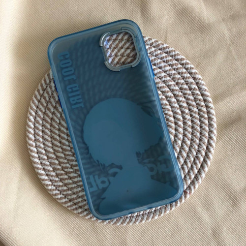 Blue Cool Girl design for iPhone 11 Pro