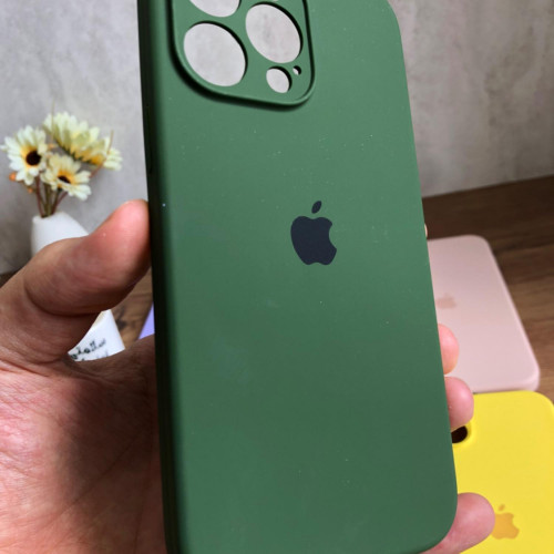 Premium Silicone Case for iPhone 14 Pro Max - Lens Protector & Full Covered Bottom
