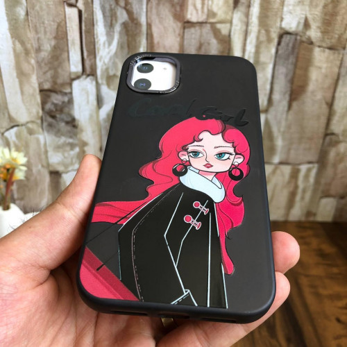  iPhone 11 Cool Girl Illustration Case