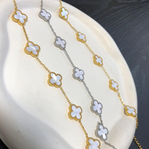 Van Cleef & Arpels Style Alhambra Clover Bracelet