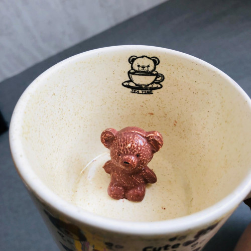 3D Surprise Inside Ceramic Mug - Cute Animals & Cartoon Characters