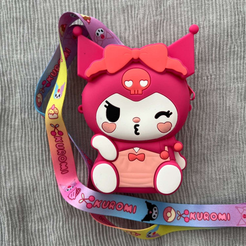  Kuromi Silicone Crossbody Mini Bag / Coin Purse