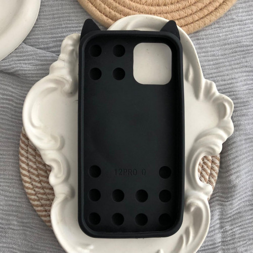 Poppy cat aquarium frame for iPhone 12 and iPhone 12 Pro phone