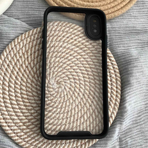iPhone XS Max Clear Bumper Case with Camera Protector