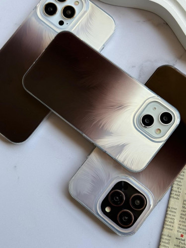 Soft drink pastel brush case for iPhone 15 Pro