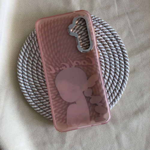  Orange Cool Girl design for Samsung S23 FE