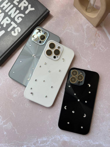 Moon and Star Design Phone Case iPhone 13 ProMax phone	
