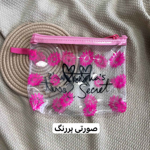 Victoria’s Secret Floral Transparent Makeup Bag \