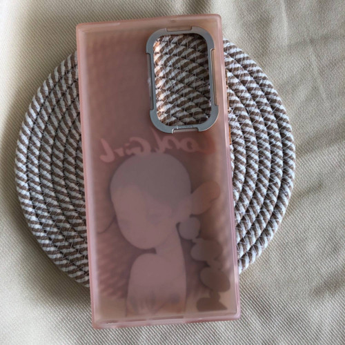  Orange Cool Girl design for Samsung S23 Ultra