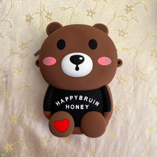 Teddy Bear Design Mini Shoulder Bag / Crossbody Pouch