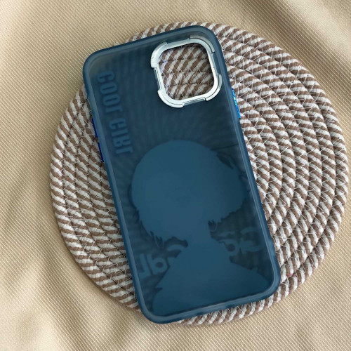  Blue Cool Girl design for iPhone 13