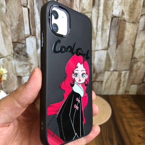  iPhone 11 Cool Girl Illustration Case