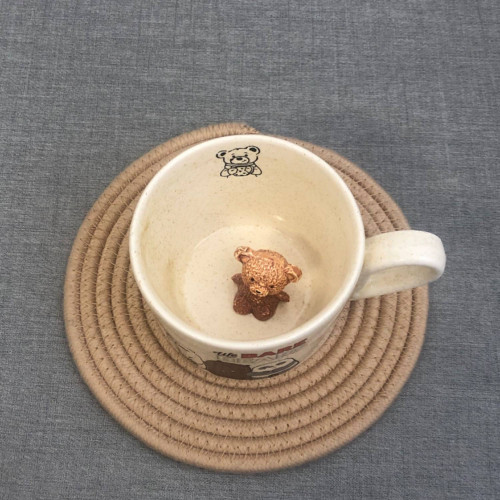 3D Surprise Inside Ceramic Mug - Cute Animals & Cartoon Characters