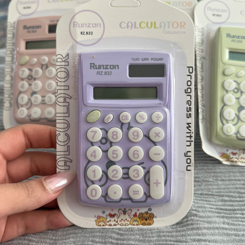 Runzon RZ-832 Kawaii Pastel Desktop Calculator