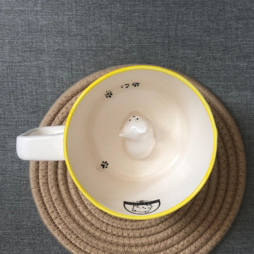 3D Surprise Inside Ceramic Mug - Cute Animals & Cartoon Characters