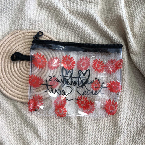 Victoria’s Secret Floral Transparent Makeup Bag \