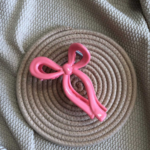 Fancy hair clips with Papion design in various colors